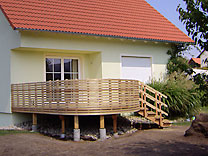 Terrasse in Litzendorf